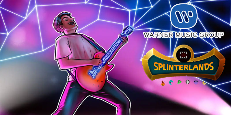 Warner Music Group Partners With Chief Blockchain Gaming Developer Splinterlands